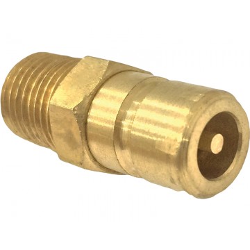 Conector Plug Valvulado BSP Rosca gás NP/BS