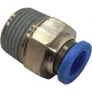 Conexão de um toque Macho Reta mangueira