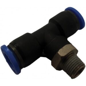 Conexão de um toque Macho Tee Central